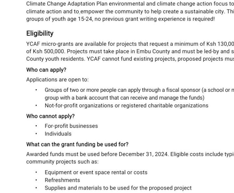 Youth Climate Action Fund Micro-Grant Program (18)
